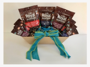 Macadamia Nut Chocolate Lovers Gift Basket - Royal Hawaiian Orchards Sea Salt Macadamias (pack Of