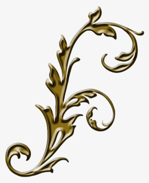 The Sum Of All Crafts - Png Gold Corner Flourish