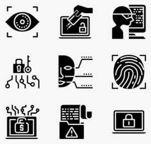 Cyber Security - Graph Icons