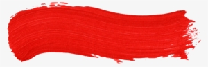59 Red Paint Brush Str - Red Pain Png