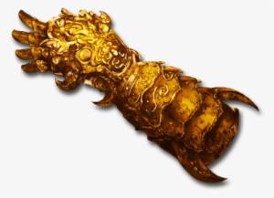 Vajra Gauntlets - Anime Golden Gauntlet