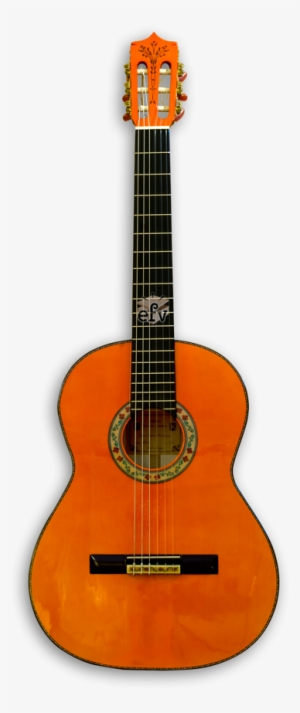 Guitarra Juan Montes Modelo Arce Rojo - Guitar With White Background