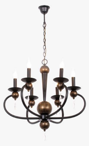 Ch3063/6 Black Gold - Люстра Подвесная De Markt Аида 323015908