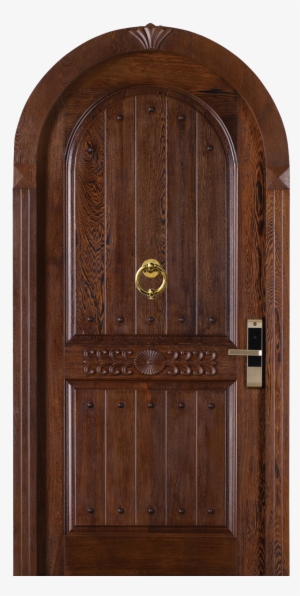 Old Wooden Door Png Download - Wood Arch Doors Png