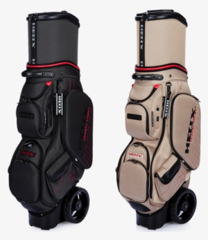 Helix® Cart Bag With Big Wheel - Retractable Helix Golf Bag
