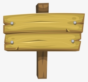 Old Wood Sign Png - Clip Art