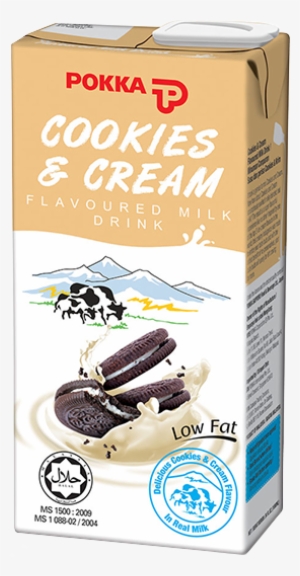 Cookies And Cream Milk Drink - Pokka Cookies And Cream Milk