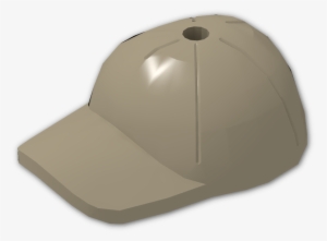 Minifig Cap With Short Arched Peak With Seams And Top - Baseball Cap