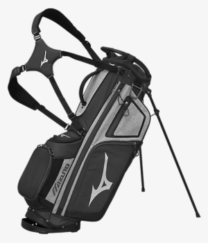 Mizuno Golf Br-d4 Stand Bag Grey Black - Mizuno Golf Br D4 Stand Bag