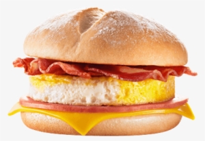 Sandwich Con Huevo Y Tocino