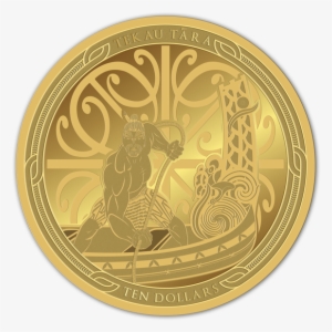 View Large Image - Maui And The Fish Te Ika Maui Set 2 Gold Coins 10 New