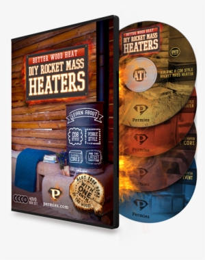 The Back Cover Of 4-dvd Set Box - Rocket Mass Heater