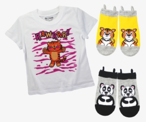 Tiger Tee & Sock Set - Sock