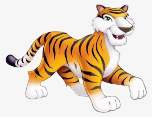 Nice Cartoon Tiger Tiger Clipart Cat Images - Jungle Animal