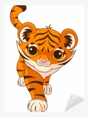 Baby Tiger Tiger Illustration