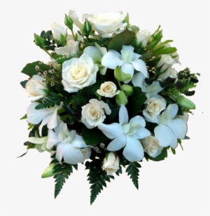 Rosas Y Orquídeas - Valkoinen Ruusukimppu