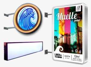 Estructuras Y Cajas De Luz-large - Cajas De Luz Publicitarias