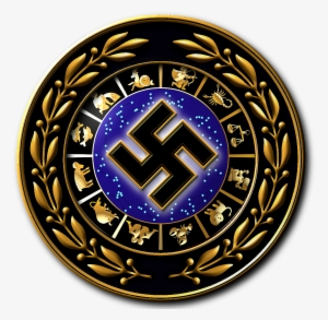 National Socialism And The Occult - Aquarius Zodiac Birthday Coin Pendant