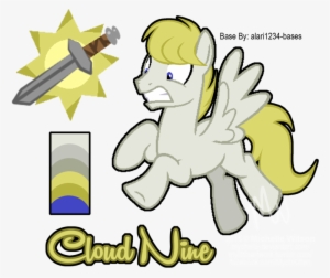 Mlp Oc Cloud Nine Reference By Mychelle-d93is4o - Mlp Oc Base Male