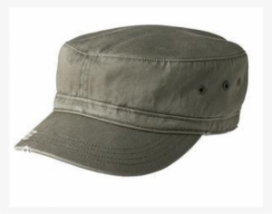 District Threads Distressed Military Hat