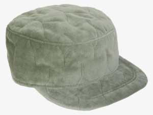 Quilted Military Hat In Khaki - Hat Military Transparent Png