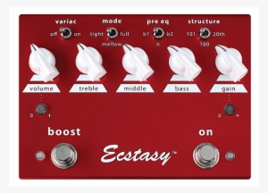 New Bogner Ecstasy Red Overdrive - Bogner Ecstasy Pedal Blue