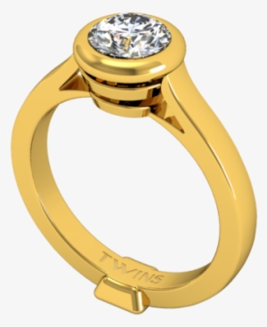 Anillos De Compromiso Png - Anillos En Oro Png