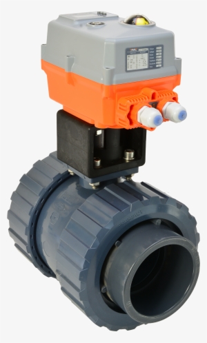 Hidroten Motorised Pvc Ball Valve With Ava Electric - Valve Actuator