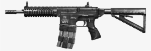 Image Ar 15 Double Barrel High Resolution Png Combat - Mp5 22lr California
