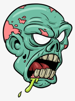 15 Zombie Head Png For Free On Mbtskoudsalg - Cartoon Zombie Head Png