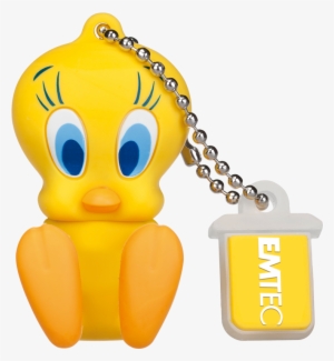 Tweety & Sylvester, Tweety Closed - Emtec Looney Tunes Episode 1 L100 Tweety Usb Flash