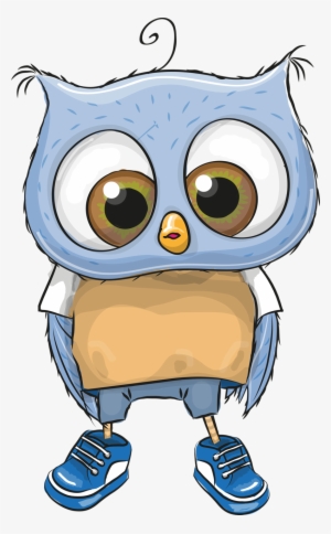 Groom Clipart Ball Chain - Cute Cartoon Owl Boy