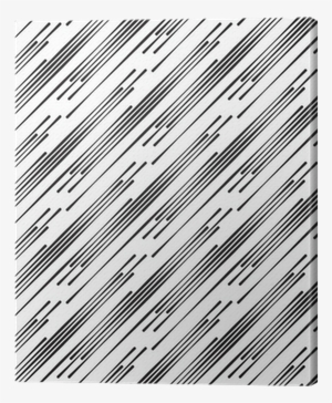 Cuadro En Lienzo Blanco Y Negro Abstracta Geométrica - Pattern