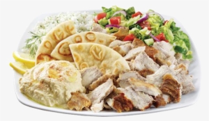 Plates - Chicken Shawarma Platter Png