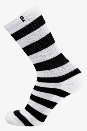 Striper Psock - White/black D - I - Y - Tie Dye - Red And White Striped Socks Png