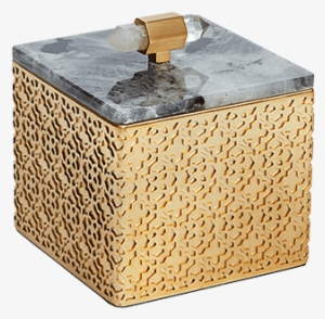 Next - Kendra Scott Square Filigree Stone Box - Purple