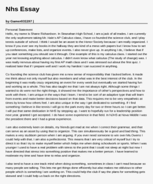 Nhs Essay - Plaza De San Marcos