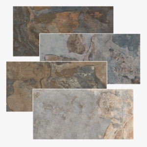 Image - Anatolia Slate Porcelain Kayah 12" X 24" Autumn Floor