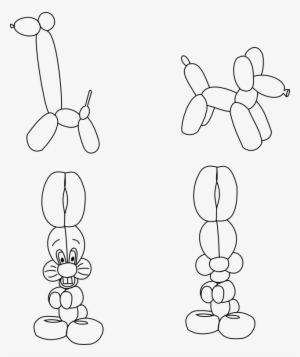 Free Animal Balloons Digi - Draw A Balloon Animal