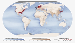 Ocean Dead Zones Map