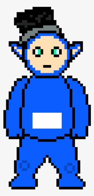 Teletubby - Slendytubbie Pixel Art