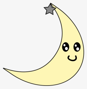 Animated Cartoon Moon Smile - Fire Door Keep Shut Sign