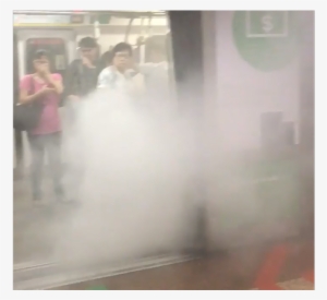 Smoke At Tanjong Pagar Station Caused By Freon Gas - Smoke