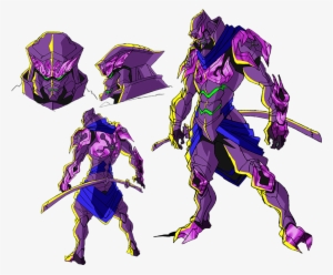 Dark Ninja Anime Design - Ninja Slayer Character Design