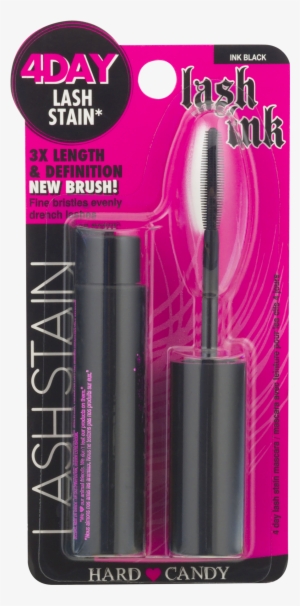 Hard Candy Lash Ink 4 Day Lash Stain Mascara, Ink Black, - Hard Candy Lash Ink 4-day Lash Stain