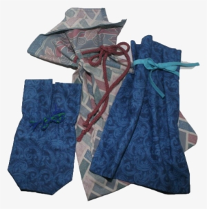 Set Of Three Gift Wrap Bags - Pajamas