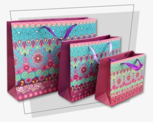 Patterned Carrier Bags - Gift Wrapping