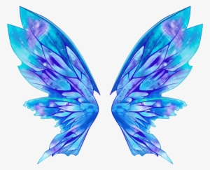 Blue Fairy Wings Png