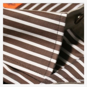 Brown And White Dress Shirt