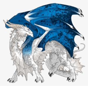 All The Blue Wings - Dragon Wings Tucked